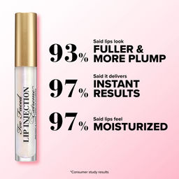 *Блеск для губ Too Faced Lip Injection Extreme увеличивающий объём
