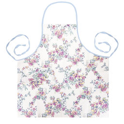 Сиреневый букет К Фартук Хозяюшка 68х72см, ткань - рогожка 171г/м2: хлопок 100%, с карманом, на завязках, Домашняя мода (Россия)  фото 4