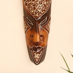 Маска «Абориген», 50×11×5 см, дерево