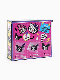 Аквамозаика Китти, более 1000 шариков, 3 фигурки