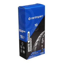 Цена за 10 шт. Маркер перманентный 2.5 мм Centropen 2686, линия 1.2 мм, цвет белый