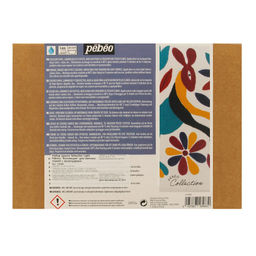 PEBEO Набор красок Setacolor Light Fabrics Коллекция для светлых тканей с аксессуарами 10 цв. х 45 мл 758483