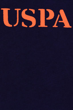 Темно-синяя футболка для мальчиков Basic - U.s. polo assn фото 6