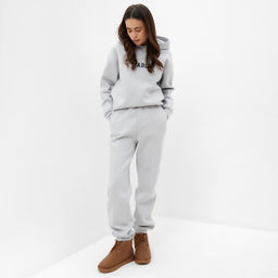Джоггеры женские MIST Cozy style, серые, размер 48