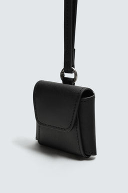 LEATHER EARPHONE HOLDER WITH PENDANT - Zara фото 11