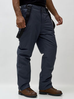 Горнолыжный костюм мужской зимний темно-серого цвета 383TC - Mtforce фото 27