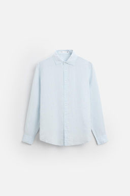 100% LINEN SHIRT - Zara фото 39