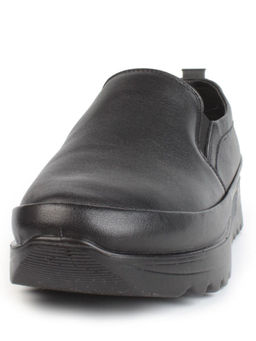 03-5305 BLACK Полуботинки женские (натуральная кожа)