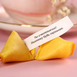 Печенье с предсказаниями 8 Марта, сияй ярче всех, 8 шт. - Фабрика счастья фото 3
