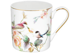 Кружка 250 мл 10,5*7*8 см Певчие птички NEW BONE CHINA, фарфор