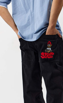 Джинсы муж. F511-0100 black - Fine joyce фото 8