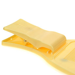 Доска разделочная пластмассовая 18,5х50х1см, рыбная, с зажимом, с антискользящими ножками, цвета микс (Китай) - Домашняя мода фото 2