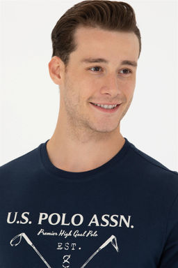U. S. Polo Assn / Мужской темно-синий свитшот - U.s. polo assn фото 2