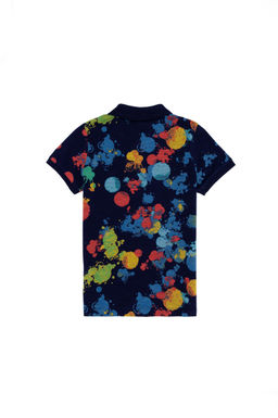 Erkek _ocuk Lacivert Polo Yaka Ti__rt