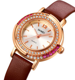 Часы наручные Skmei женские кварцевые 1855rg-brown