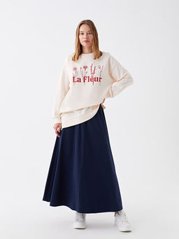 Beli Lastikli Rahat Kal?p Kad?n Etek