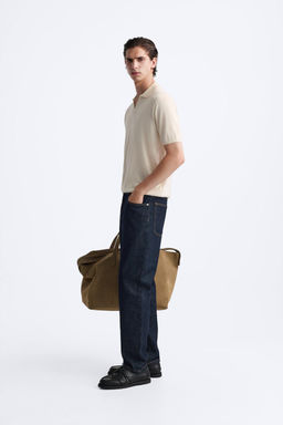 LYOCELL BLEND KNIT POLO SHIRT - Zara фото 13