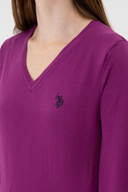 Kad_n Violet Basic Kazak Sepette S_rpriz _ndirim - U.s. polo assn фото 7