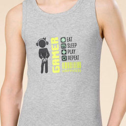 PELICAN, майка для мальчиков, Серый