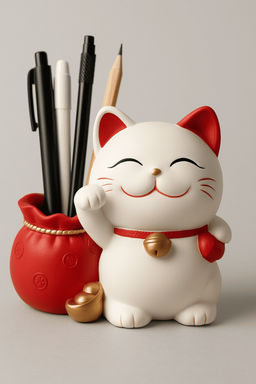 Подставка для канцелярских принадлежностей Lucky Cat