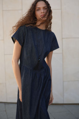 Maxivestido denim - H&m фото 4