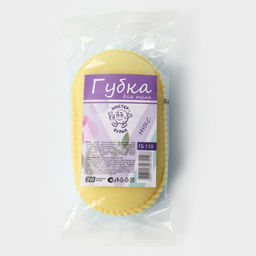 Цена за 5 шт. Губка для тела, МИКС