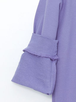 Bisiklet Yaka K?z ?ocuk Sweatshirt - Waikiki фото 3