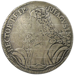 1 таллеро 1746 года Дубровницкая Республика (Рагуза, Сицилия)