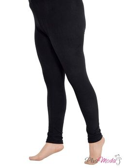 ТЁПЛЫЕ ДВУХСЛОЙНЫЕ ЛЕГИНСЫ РАЗМЕРЫ 44 - 84 №1009 - Plus moda фото 3