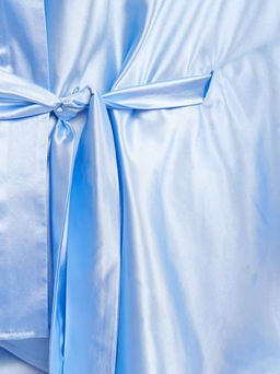 Шелковая блузка TBL73537BLU15 - Артесса фото 8