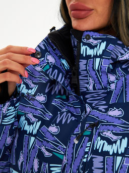 Женская горнолыжная сноубордическая куртка Alpha Endless Ultra Chaleur SNB 423/316_5 Разноцветный  фото 9