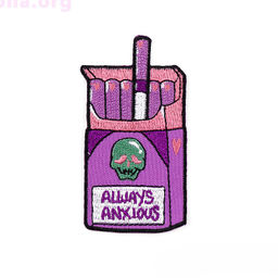 Нашивка Always anxious