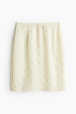 Falda con strass