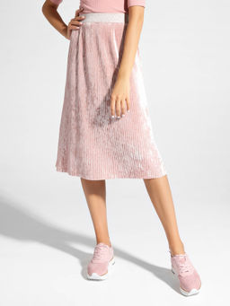 CONTE Велюровая юбка с плиссировкой MADEMOISELLE dusty rose dusty rose