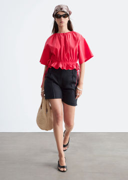 Top con cord?n de ajuste - H&m фото 4