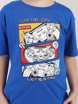 CRB wear / CWKB 90275-42 Комплект для мальчика (футболка, шорты),синий  фото 2