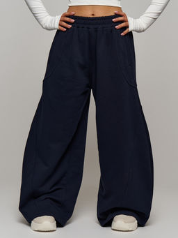 Брюки с начесом футер багги - Nota bene фото 8