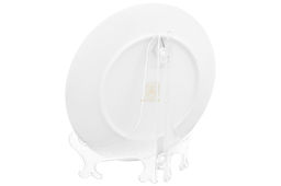 Тарелка декор. 20*20*2 см "Букет пионов" круг + крючок + подставка