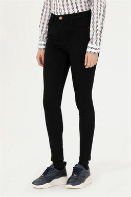 Женские черные джинсовые брюки - U.s. polo assn фото 2