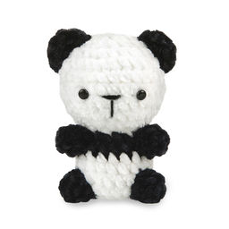 Набор для вязания Miadolla AMG-MN-0137 Панда (велюр)  фото 6