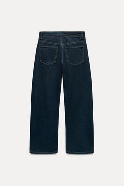 TRF BALLOON CURVED LEG MID-WAIST JEANS - Zara фото 9