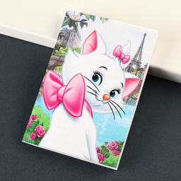 Цена за 40 шт. Блокнот А7, на скрепке, 16 листов, в клетку, Коты аристократы