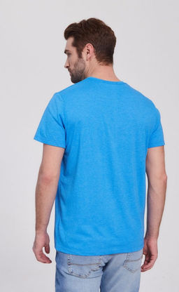 Футболка F911-6000mb middle blue melange