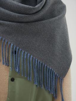 В составе шерсть! Палантин двусторонний - Tantino фото 4