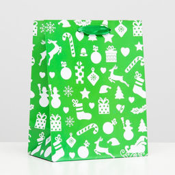 Пакет ламинированный Новогодняя палитра 18 х 23 х 10