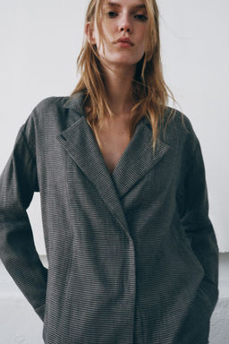 ZW COLLECTION CHECK SHIRT - Zara фото 2