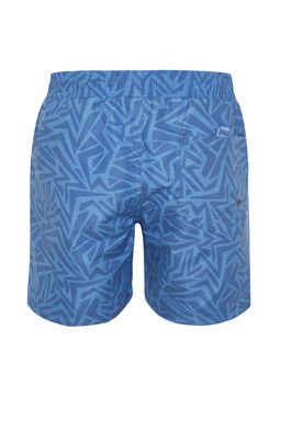 TRENDYOL MAN Mavi Standart Boy Geometrik Bask?l? Deniz Sortu TMNSS24DS00007 - Trendyolmilla фото 10