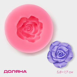 Молд Доляна Розан, силикон, 5.8?1.7 см, розовый
