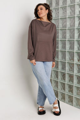 Джемпер BegiModa 4158 фиолетовый кварц  фото 5