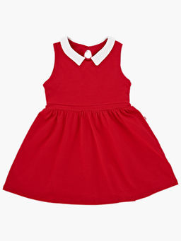 Платье для девочки с воротником UD 1500 голубой - Mini maxi фото 8